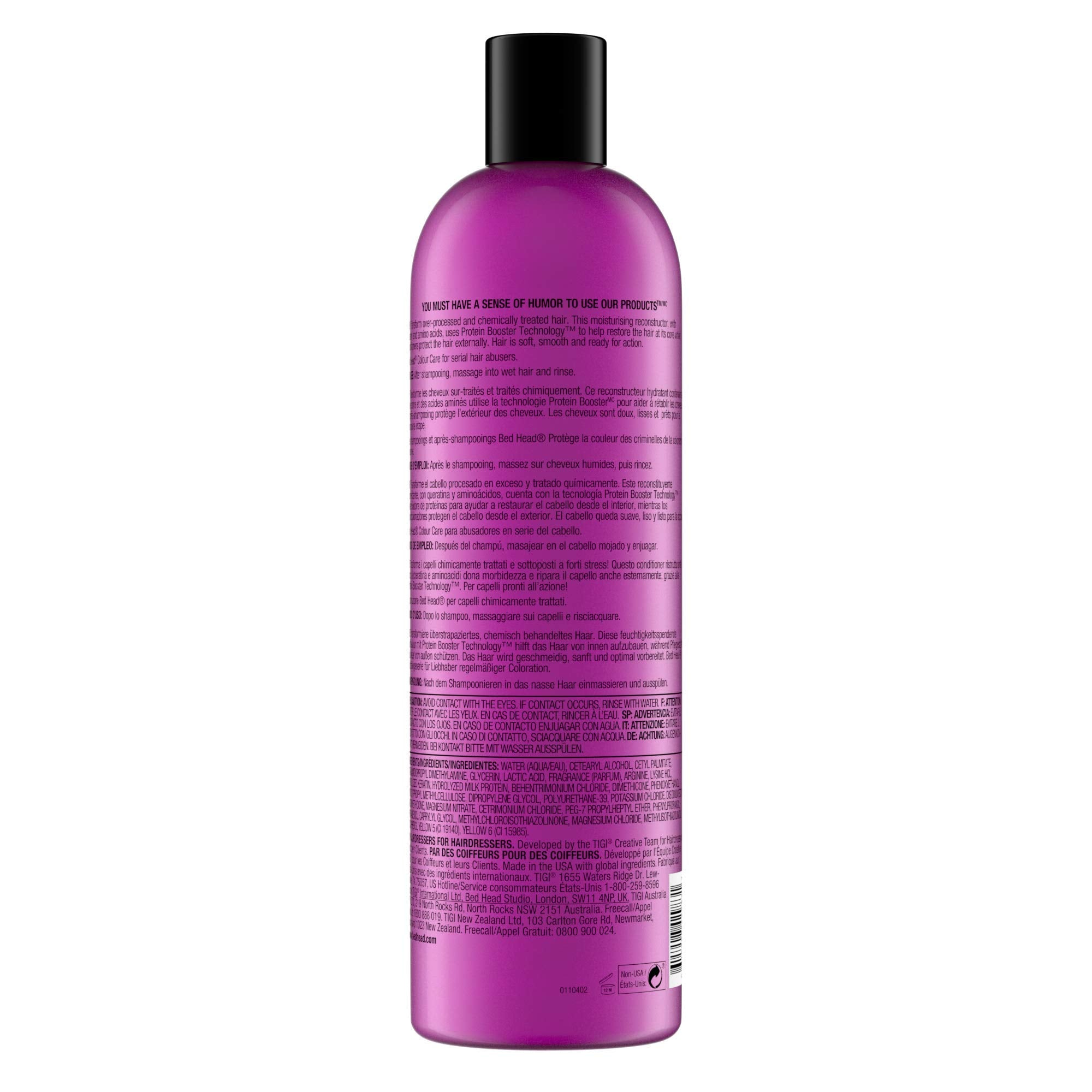 TIGI Cosmetics Bed Head Dumb Blonde Re-constructor Conditioner, 25.36 oz